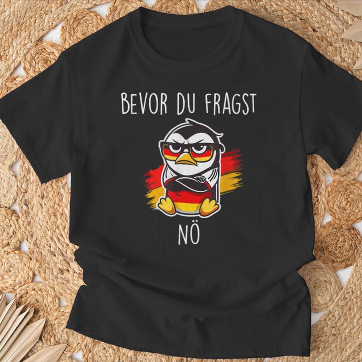 Bevor Du Fraken Nein T-Shirt Geschenke für alte Männer