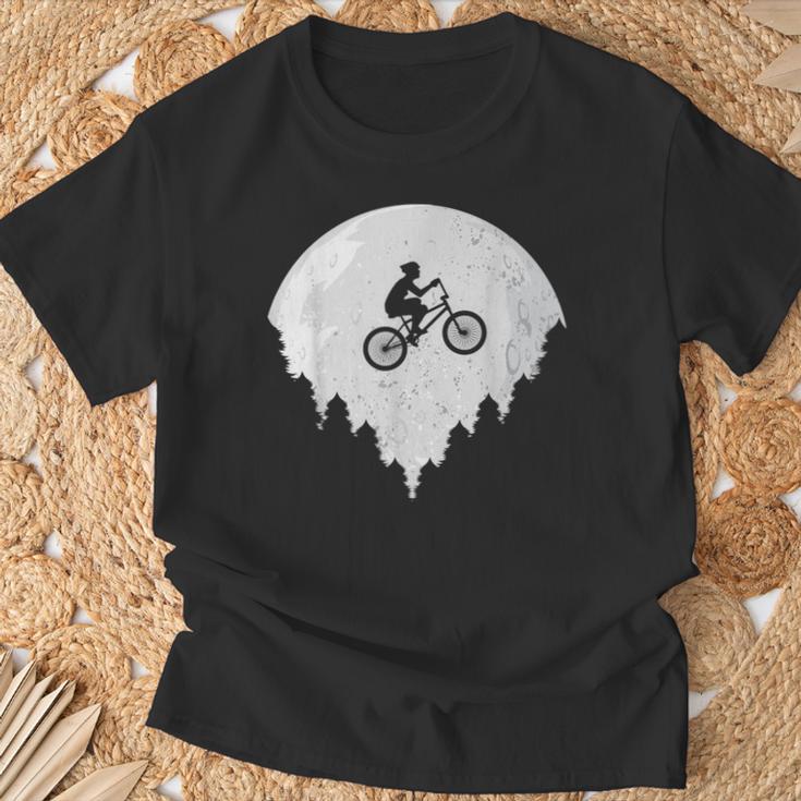 Bicycle Bmx Driver Full Moon T-Shirt Geschenke für alte Männer