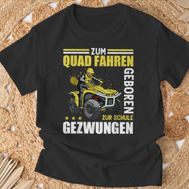 Bike Atv Zum Quad Fahrenben T-Shirt Geschenke für alte Männer