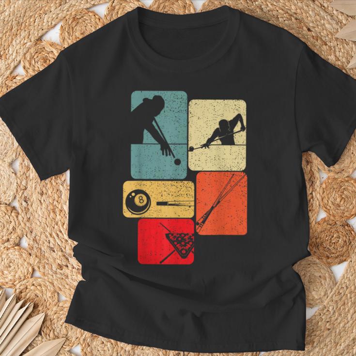 Billiard Pool Snooker T-Shirt Geschenke für alte Männer