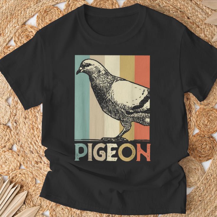 Bird Dove Breeders Pigeon Breeding T-Shirt Geschenke für alte Männer