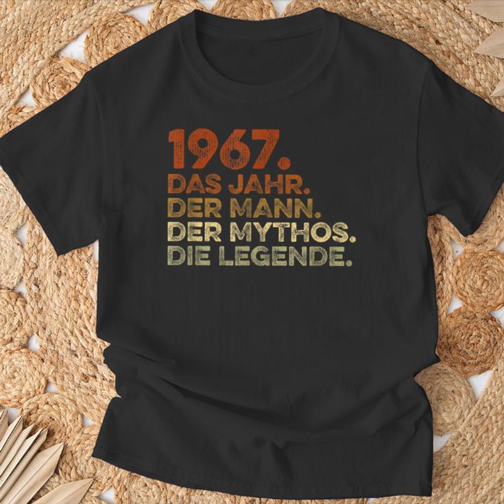 Birthday intage 1967 Man Myth Legend T-Shirt Geschenke für alte Männer