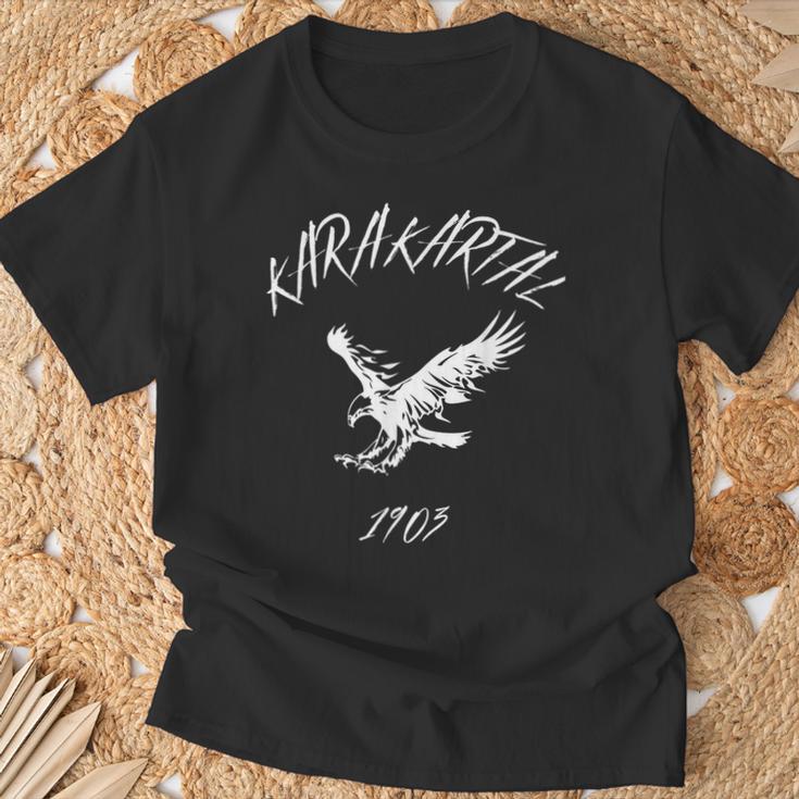 Bjk 1903 Karakartal Kartal Football T-Shirt Geschenke für alte Männer