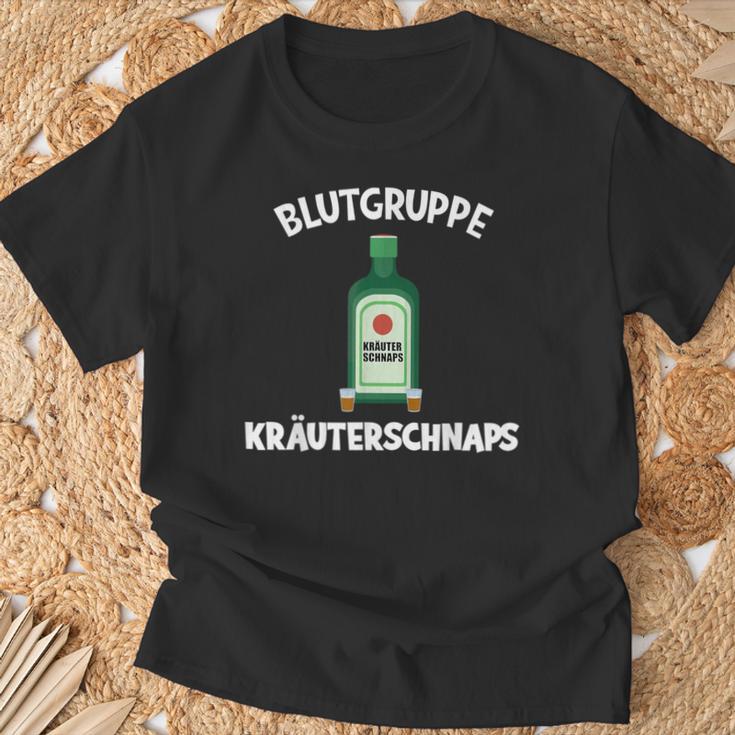 Blutrupp Herbal Schnapps T-Shirt Geschenke für alte Männer