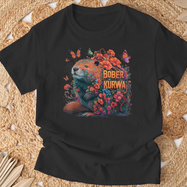 Bobr Kurwa Meme Bober Kurwa T-Shirt Geschenke für alte Männer