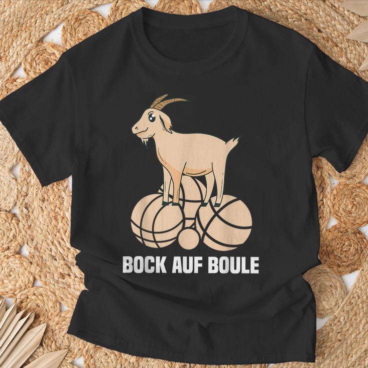 Bock Auf Boule Boule Petanque T-Shirt Geschenke für alte Männer