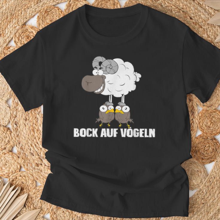 Bock Aufögeln Lustiger Spruch T-Shirt Geschenke für alte Männer