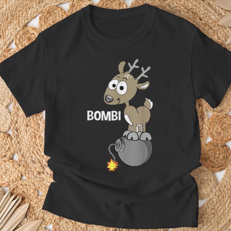 Bombi Deer T-Shirt Geschenke für alte Männer