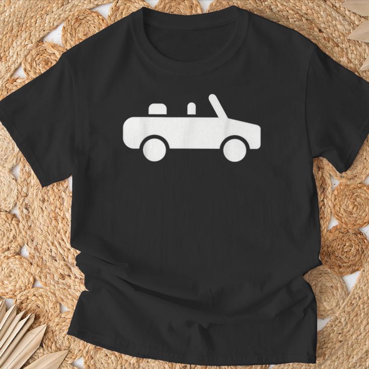 Cabrio Car T-Shirt Geschenke für alte Männer