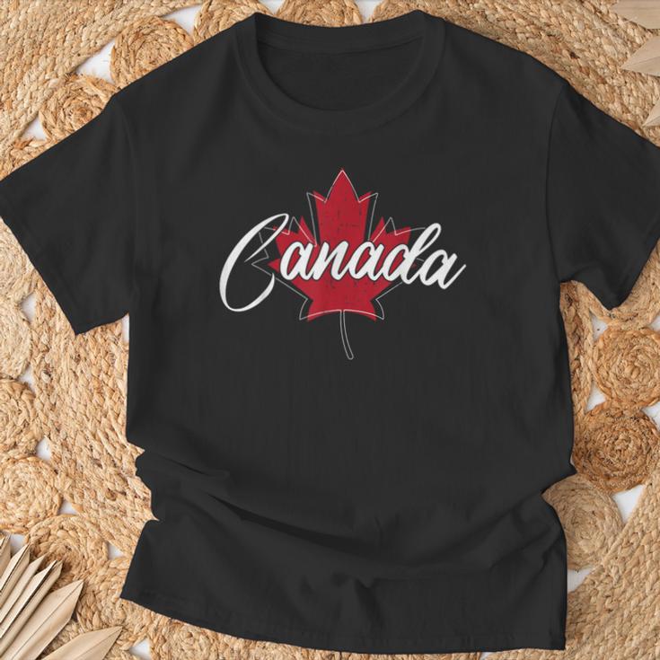 Canada Maple Leaf T-Shirt Geschenke für alte Männer