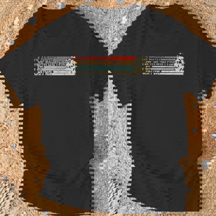 Carpinteros Carpinteros Para Hombres Retro Madera De Carpintero Para Hombres Camiseta unisex Regalos para ancianos