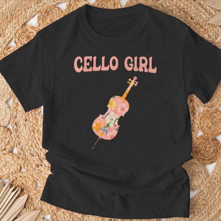 Cello Girl Cello Playerioloncello Cellist S T-Shirt Geschenke für alte Männer