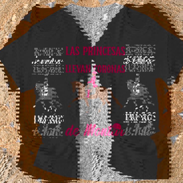 Chicas Caballos Equitación Caballo Montar Camiseta unisex Regalos para ancianos