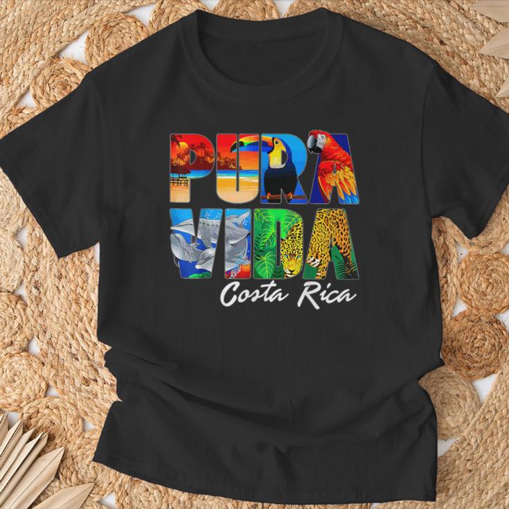 Children's Puraida Costa Rica T-Shirt Geschenke für alte Männer