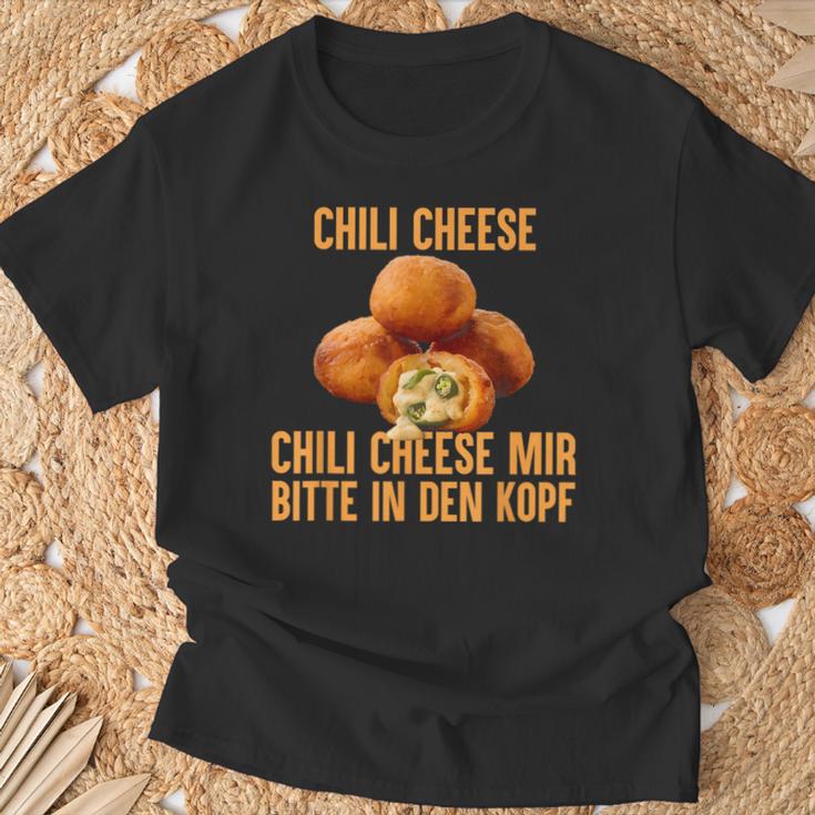 Chili Cheese Mir Bitte In Den Kopf T-Shirt Geschenke für alte Männer