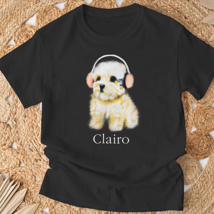 Clairo Dog T-Shirt Geschenke für alte Männer