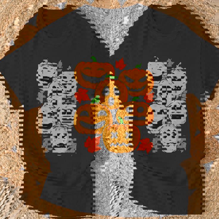 Costume Citrouille Enfant Adulte Deguisement Citrouille T-Shirt Cadeaux pour les vieillards