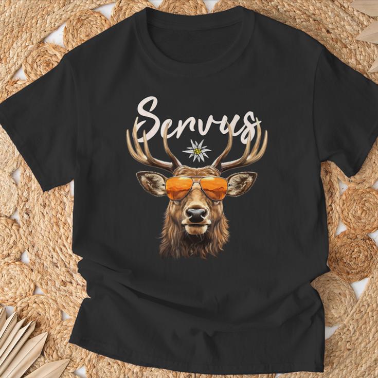 Costume Deer Lederhosen Costume T-Shirt Geschenke für alte Männer