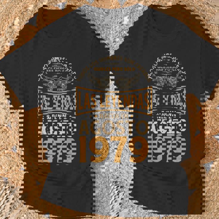Cumpleaños Hombre Regalos Las Leyendas Agosto 1979 Camiseta unisex Regalos para ancianos