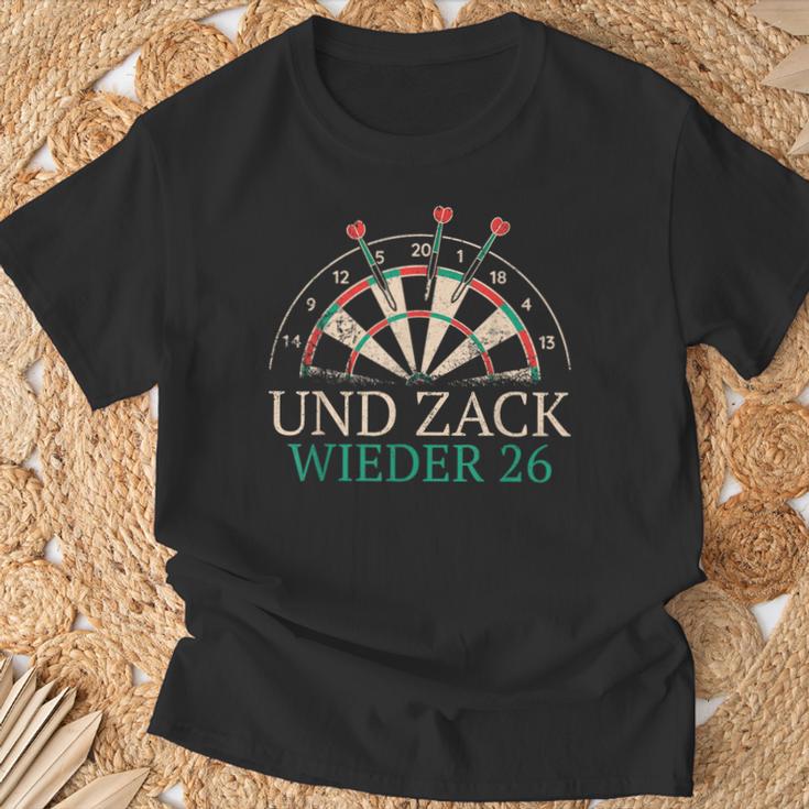 Dart And Zack Wieder 26 Darts T-Shirt Geschenke für alte Männer