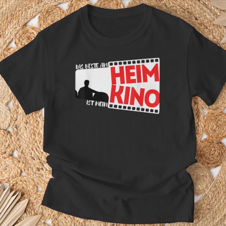 Das Beste Am Heim Ist Mein Kino Best At Home Is My Cinema T-Shirt Geschenke für alte Männer