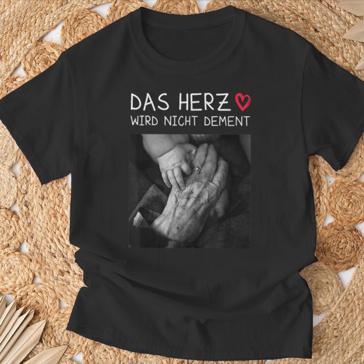 Das Herz Wird Nicht Dement S T-Shirt Geschenke für alte Männer