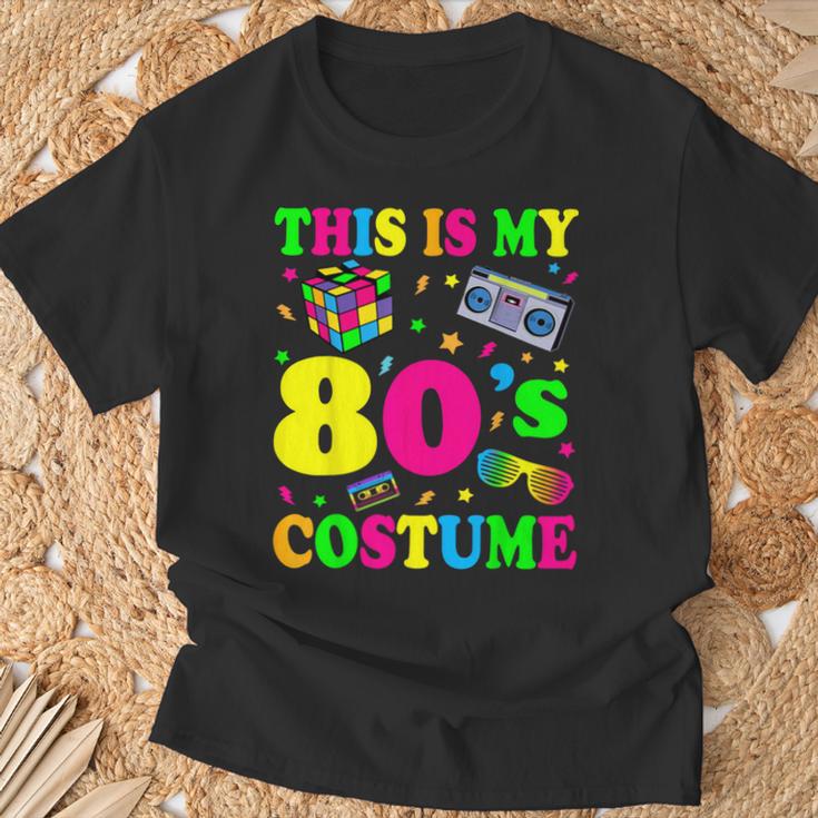 Das Ist Mein 80S Costume 1980S Party S T-Shirt Geschenke für alte Männer