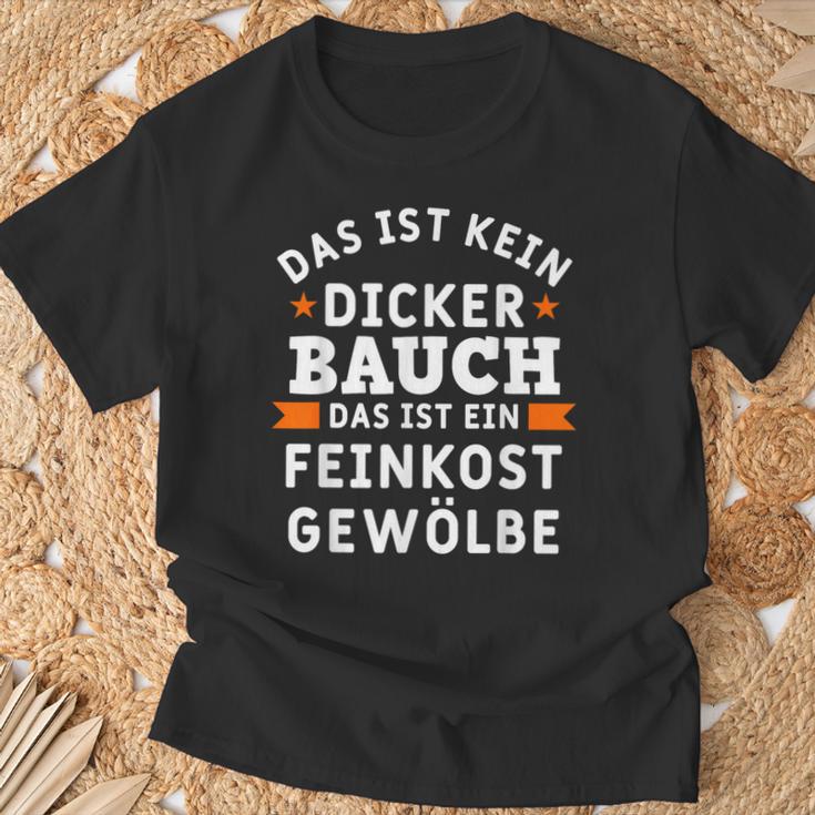 Das Ist Nein Dicker Bauch Das Ist Ein Feinkost Arched S T-Shirt Geschenke für alte Männer