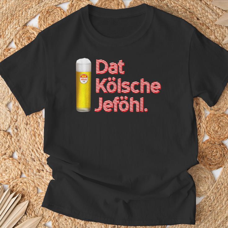 With Dat Kölsche Jeföhl Kölsch Lifestyle T-Shirt Geschenke für alte Männer