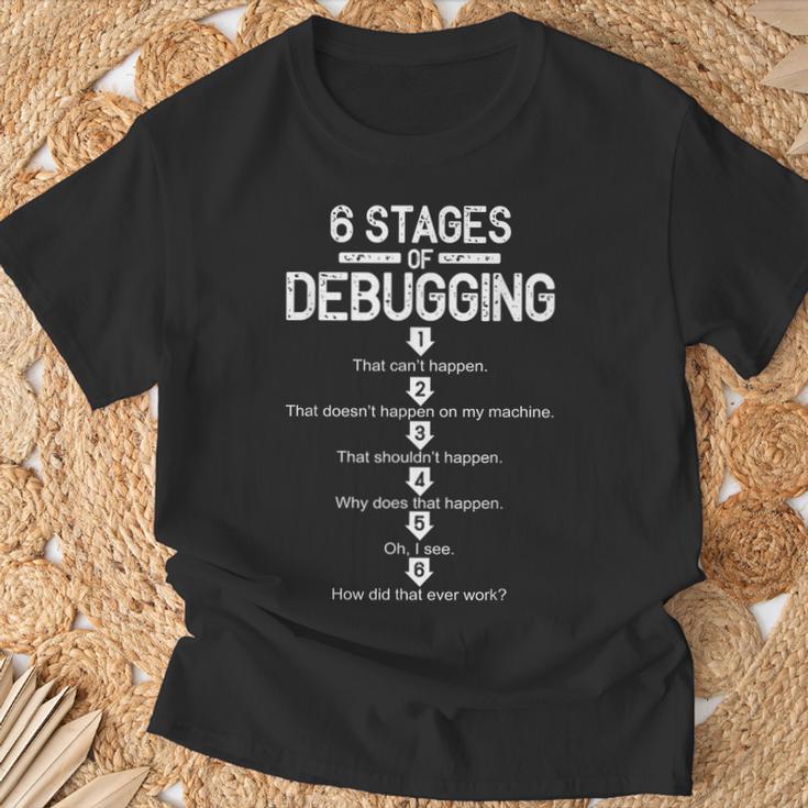 Debugging Programmer Computer Science T-Shirt Geschenke für alte Männer