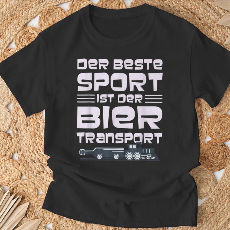 Der Beste Sport Biertransport Beer T-Shirt Geschenke für alte Männer