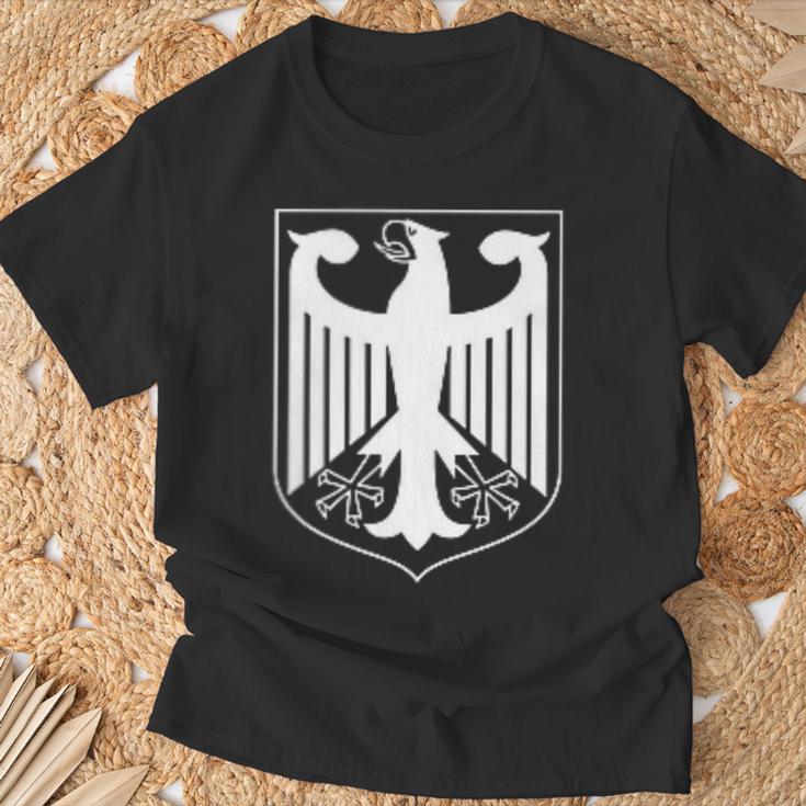 Deutschland Altdeutsch Wappen Adler T-Shirt Geschenke für alte Männer