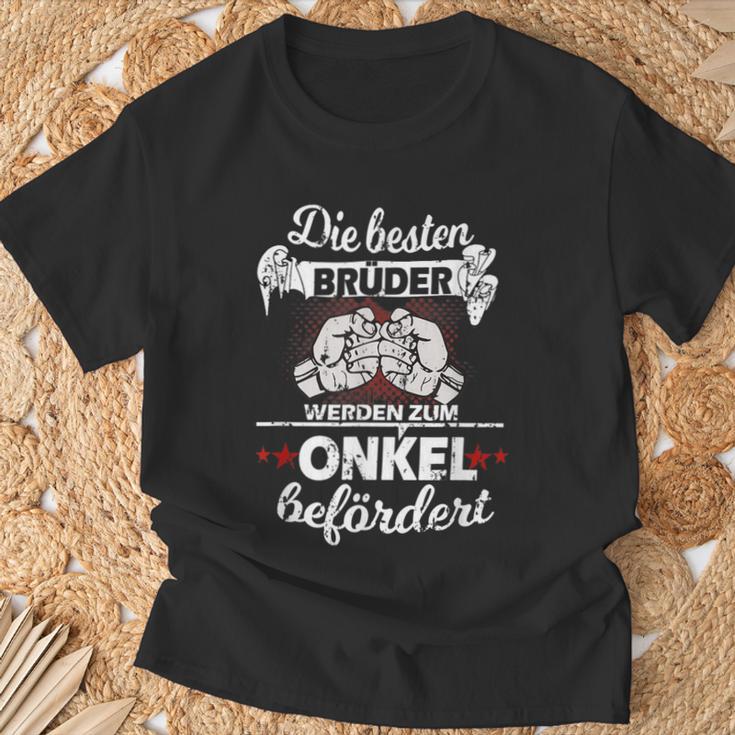 Die Besten Brüder Werden Zum Onkel Beförderen The Best Brothers Are In T-Shirt Geschenke für alte Männer