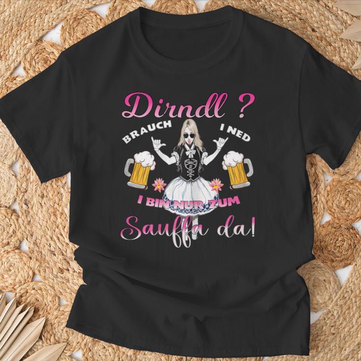 Dirndl Brauch I Ned Compatible Oktoberfest Women's Lausmadl T-Shirt Geschenke für alte Männer