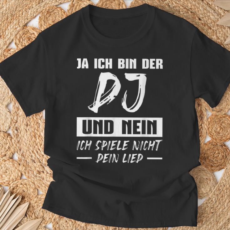 Discjockey Ich Spiel Nicht Dein Song Dj T-Shirt Geschenke für alte Männer