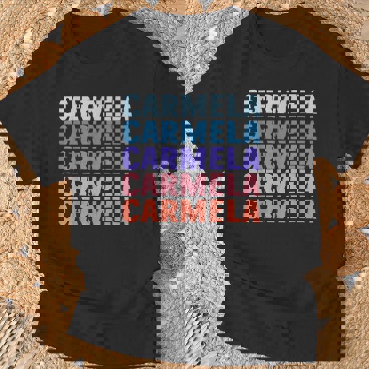Divertido Regalo Nombre Carmela Personalizado Primer Nombre Camiseta unisex Regalos para ancianos