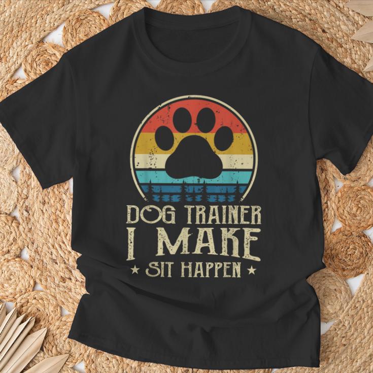 Dog Trainer Ich Lasse Sitzen Paseren Paseren T-Shirt Geschenke für alte Männer