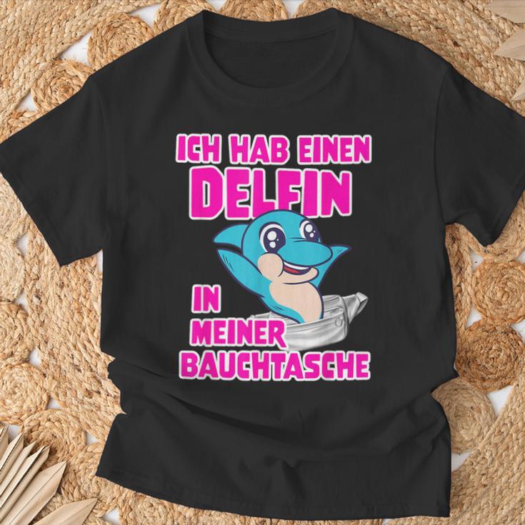 Dolfin In My Bum Bag Honk Party Outfit Malle Isi T-Shirt Geschenke für alte Männer