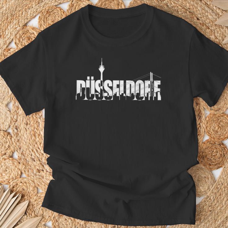 Düsseldorf Retro T-Shirt Geschenke für alte Männer