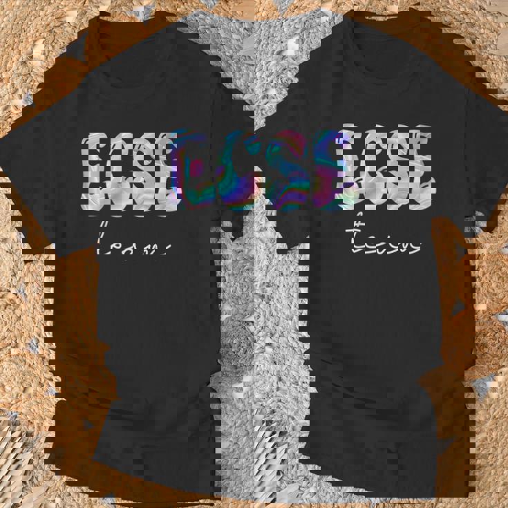 Ecse Team Groovy Back To School Cute Teachers Girl T-Shirt Gifts for Old Men