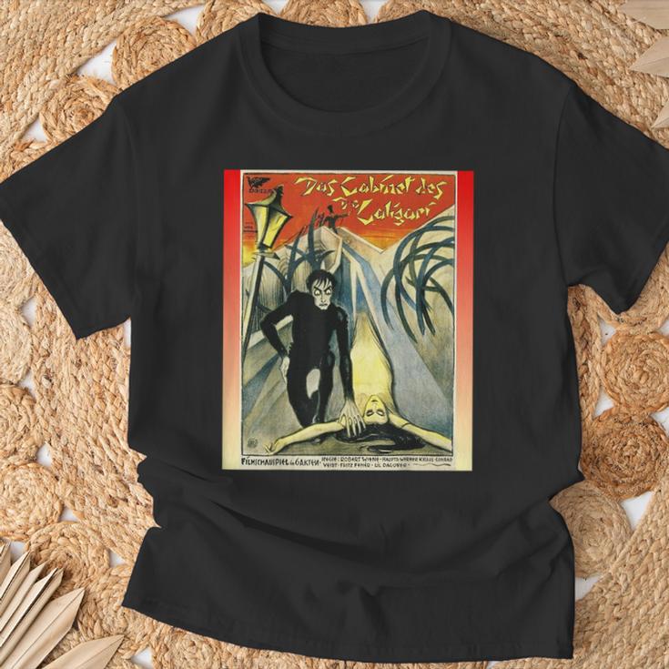 El Gabinete Del Dr Caligariintage Horror Camiseta unisex Regalos para ancianos