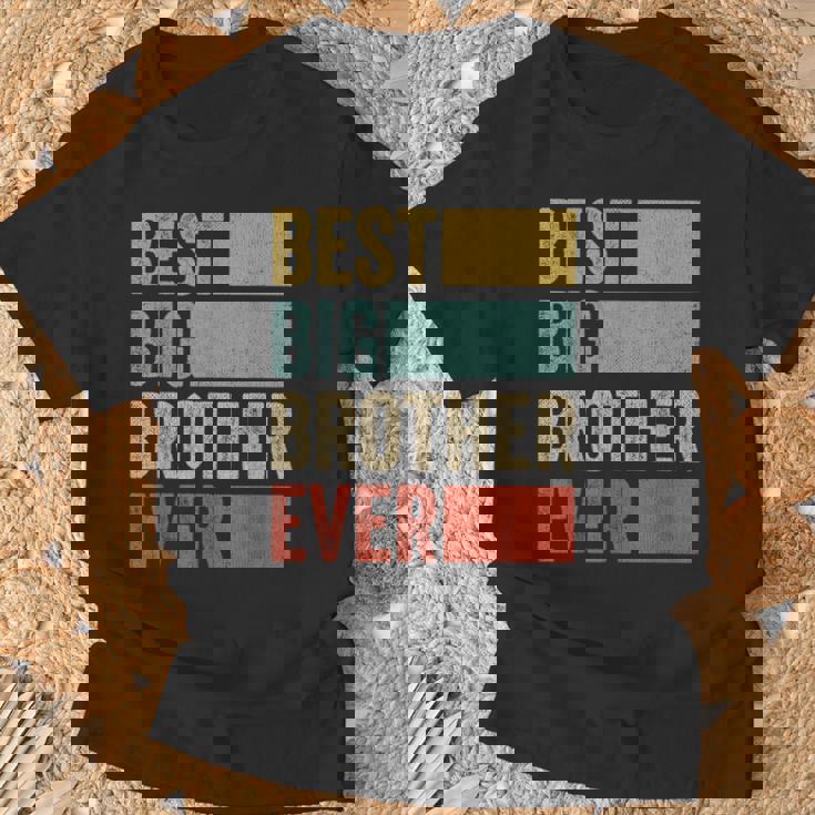 El Mejor Hermano Mayor Jamás Regalo Hermano Camiseta unisex Regalos para ancianos