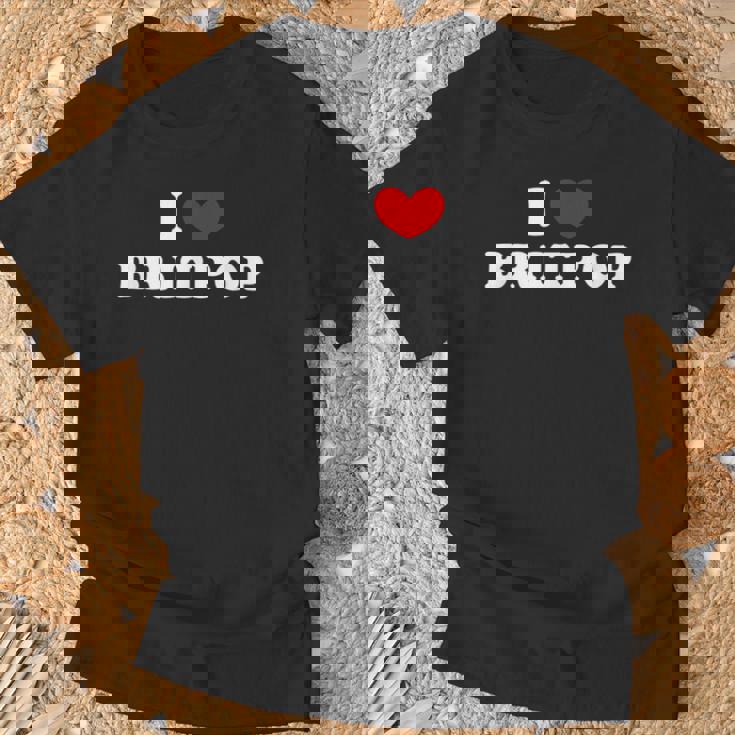 Me Encanta El Britpop Me Encanta El Britpop Camiseta unisex Regalos para ancianos