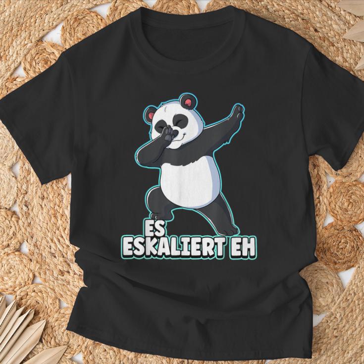 Es Eskaliert Eh Panda S T-Shirt Geschenke für alte Männer