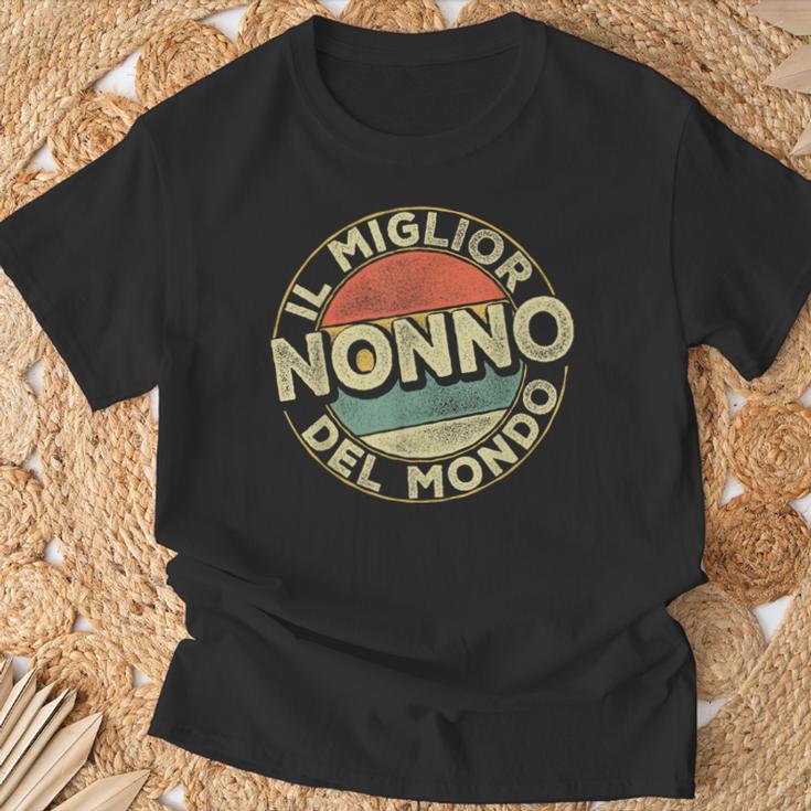 Festa Del Papà Uomini Il Miglior Nonno Del Mondo Nonno Maglietta Regalos para ancianos