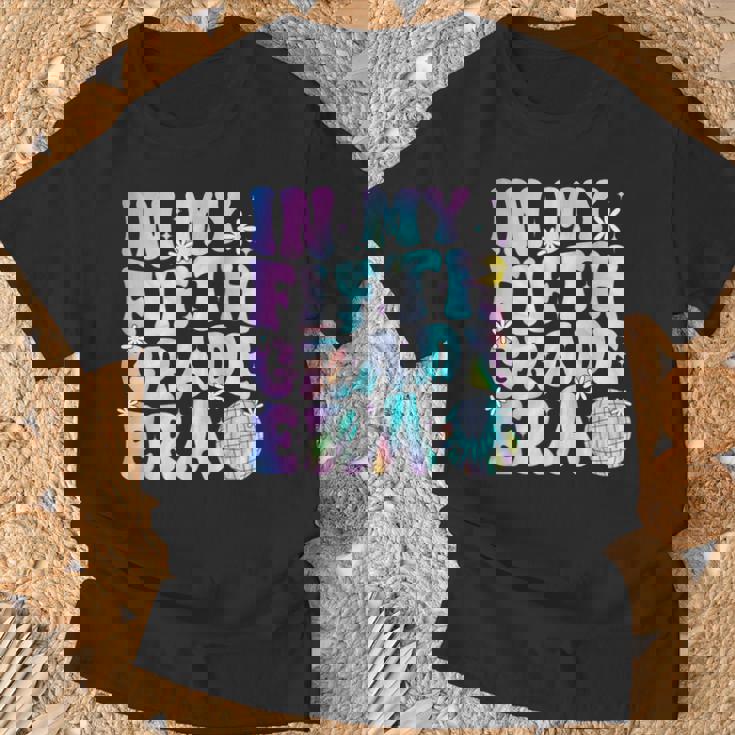 In My Fifth Grade Era Back To School 5Th Grade Boys Girls T-Shirt Gifts for Old Men