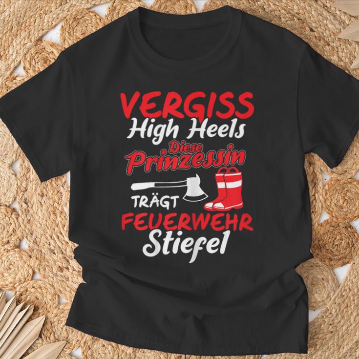 Fire Brigade T-Shirt Geschenke für alte Männer