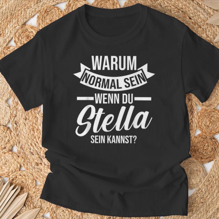 First Name Stella T-Shirt Geschenke für alte Männer