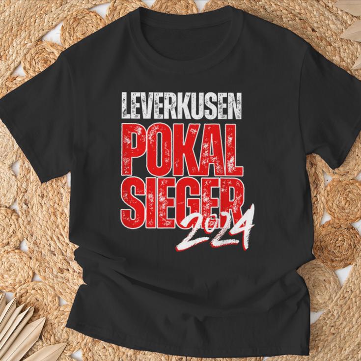 Football Cup Winner Leverkusen Fan Unbeaten Double T-Shirt Geschenke für alte Männer