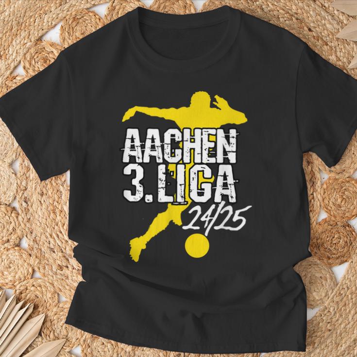 Football Kicken Club Aachen Fan Home Rhineland Rise T-Shirt Geschenke für alte Männer